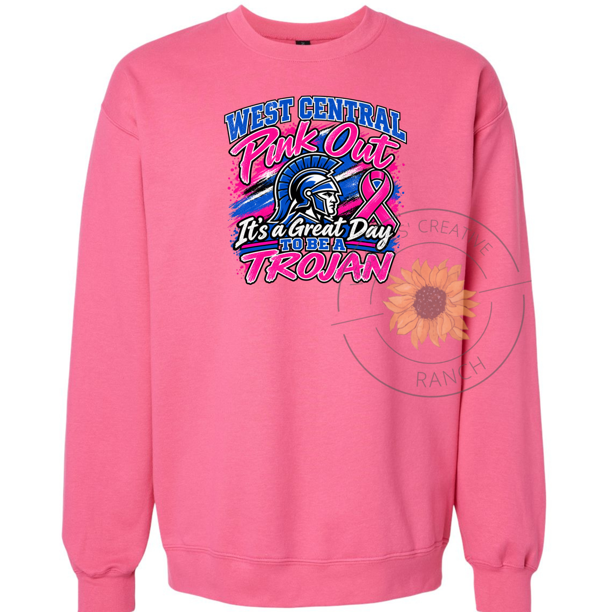 WC Pink Out - Unisex Crewneck Sweatshirt