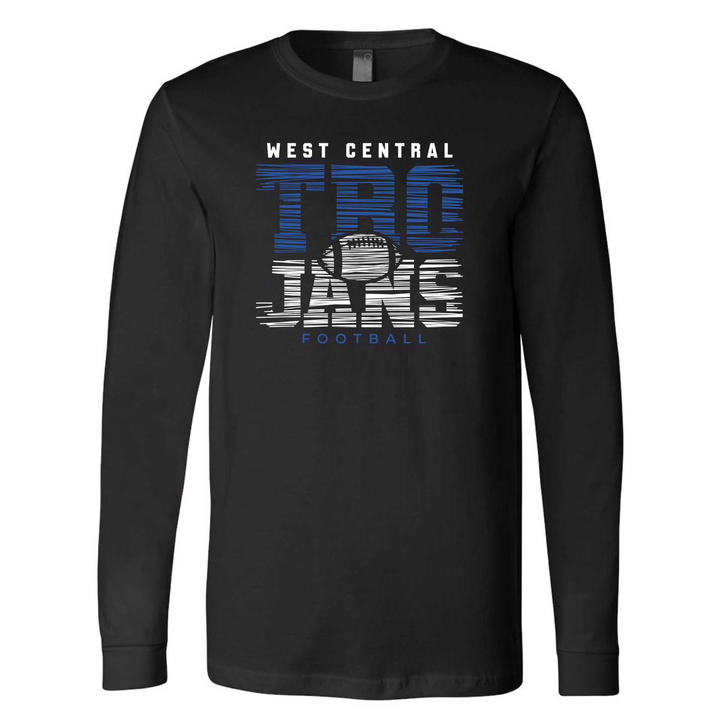 2025 WC Football Softstyle Long Sleeve Tshirt
