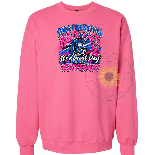 WC Pink Out - Unisex Crewneck Sweatshirt