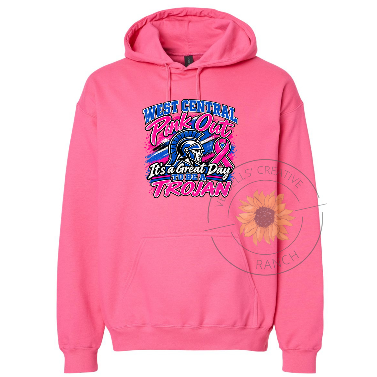 WC Pink Out - Unisex Hooded Sweatshirt