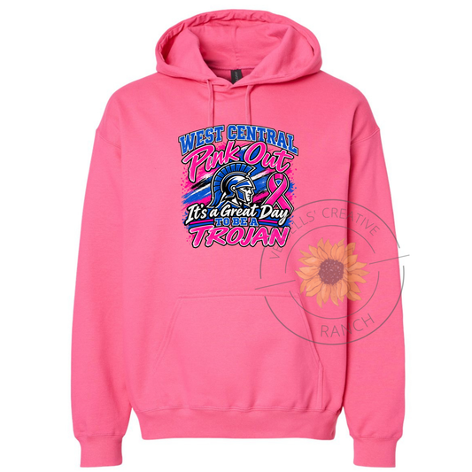 WC Pink Out - Unisex Hooded Sweatshirt