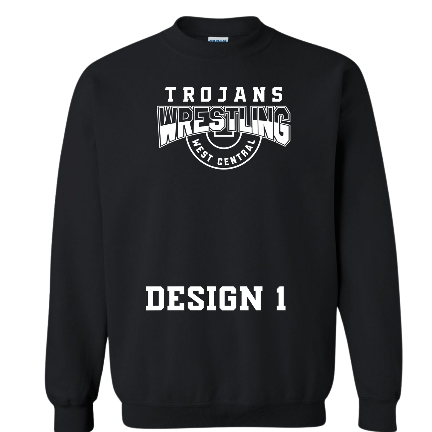 WC Wrestling - Heavy Blend Crew Neck Sweatshirt - 18000