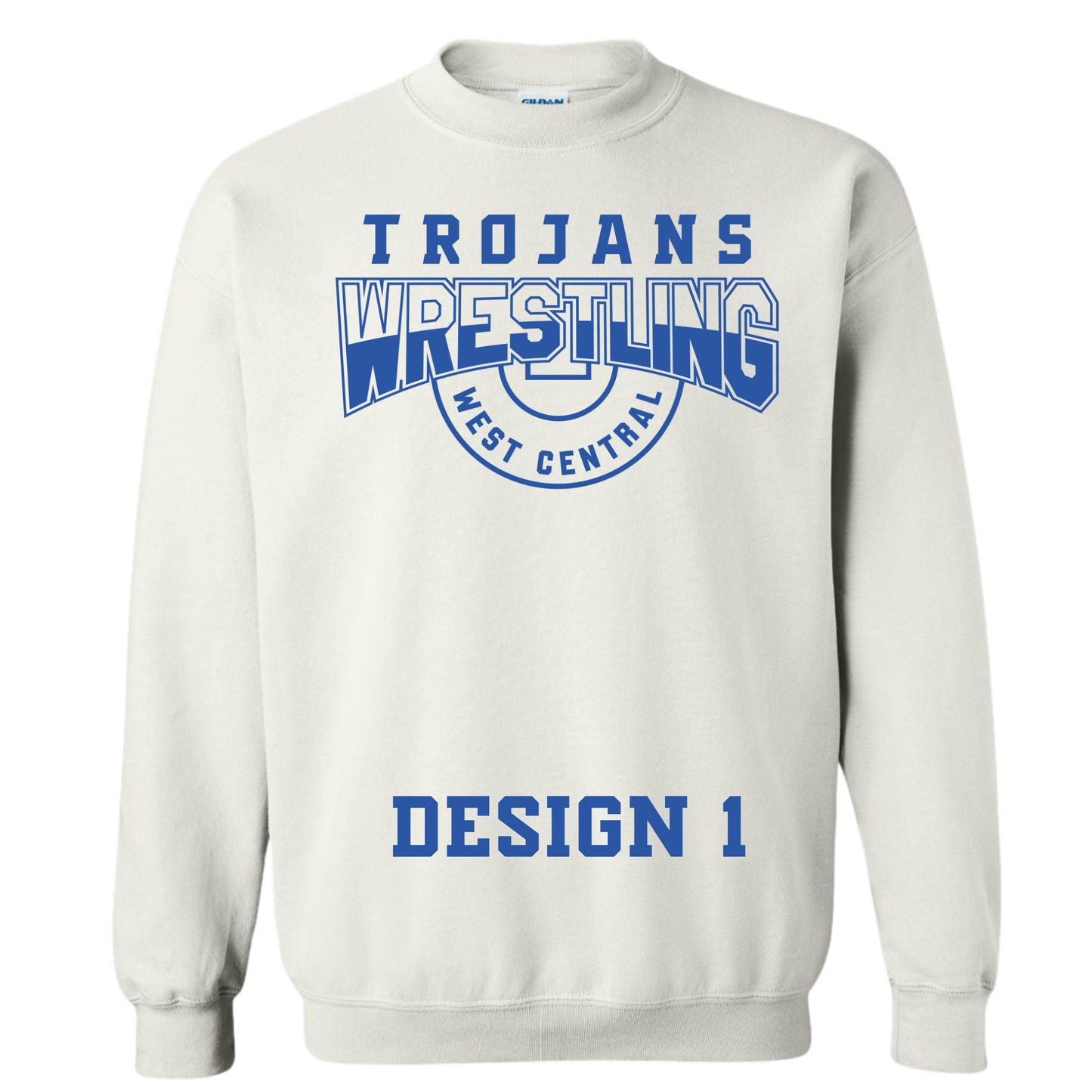 WC Wrestling - Heavy Blend Crew Neck Sweatshirt - 18000