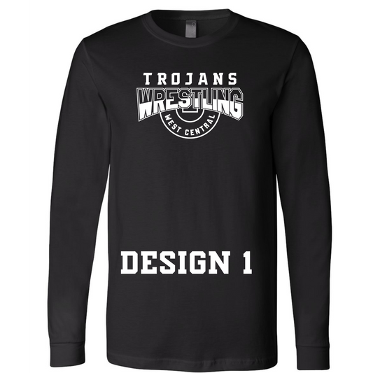 WC Wrestling - Jersey Long Sleeve T-Shirt