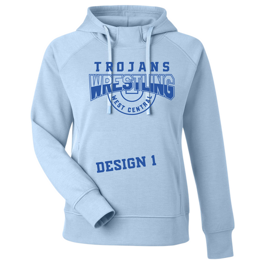 WC Wrestling - New Women's Apex Hooded Sweatshirt - 8753