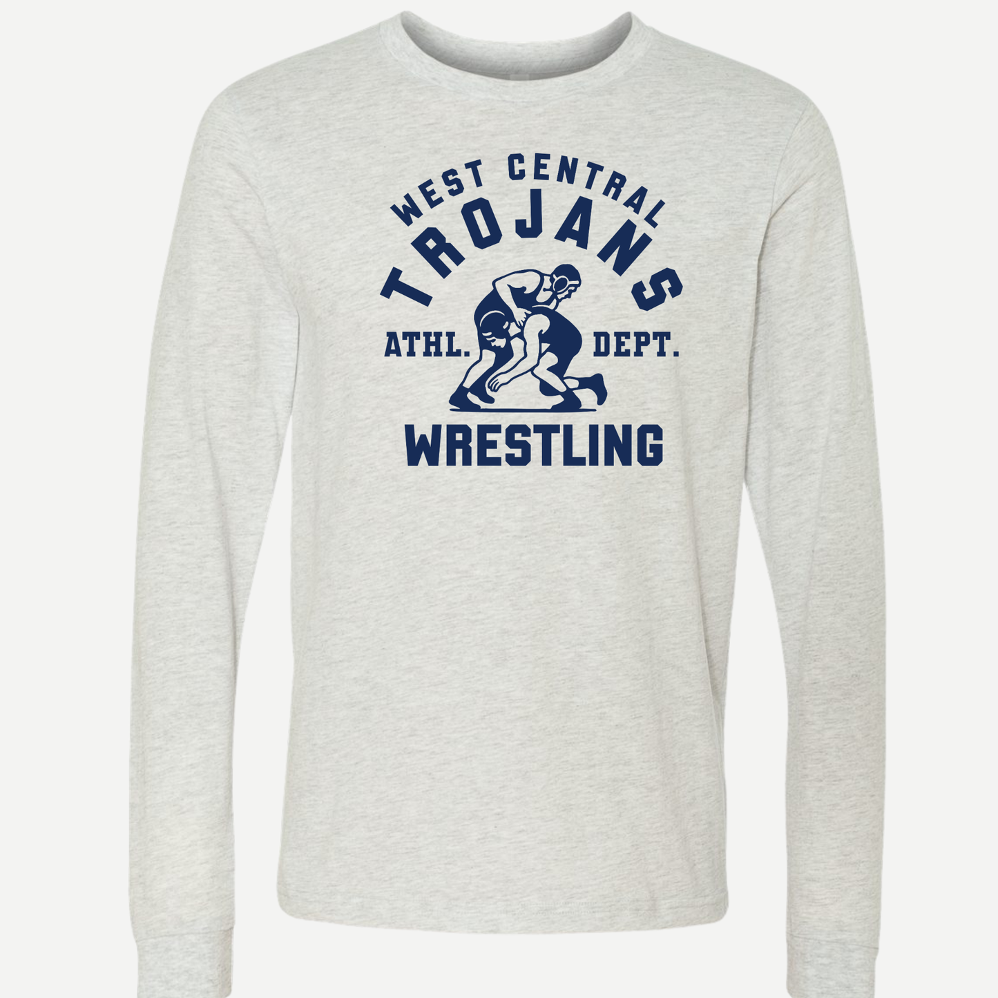WC Wrestling - Bella Soft Style Long Sleeve T-shirt