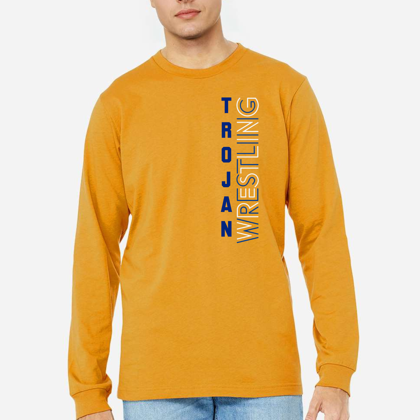 WC Wrestling - Bella Soft Style Long Sleeve T-shirt