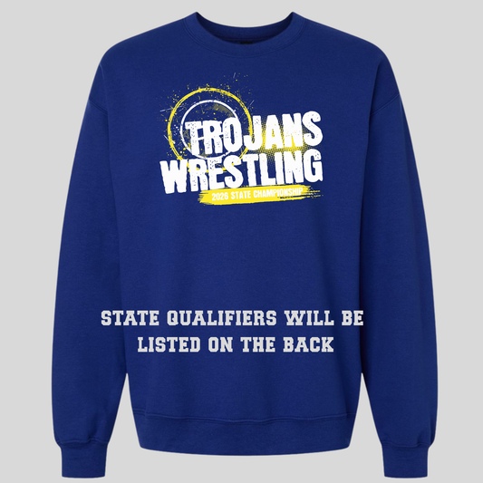 2026 State Wrestling Crew Neck