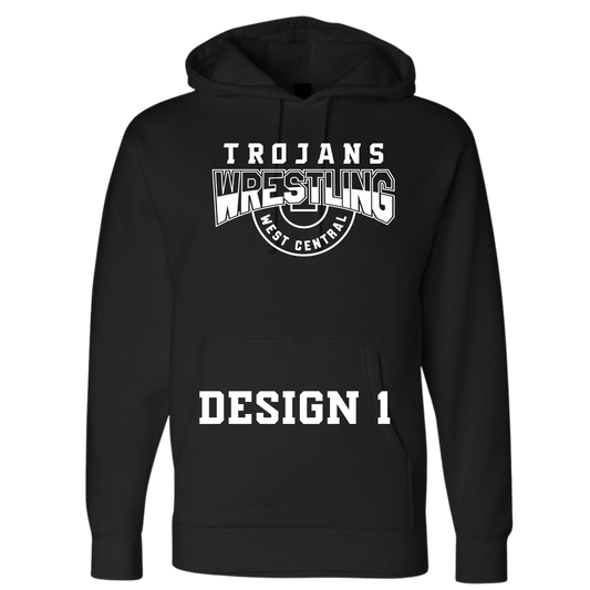 WC Wrestling - Heavyweight Hooded Sweatshirt - IND4000