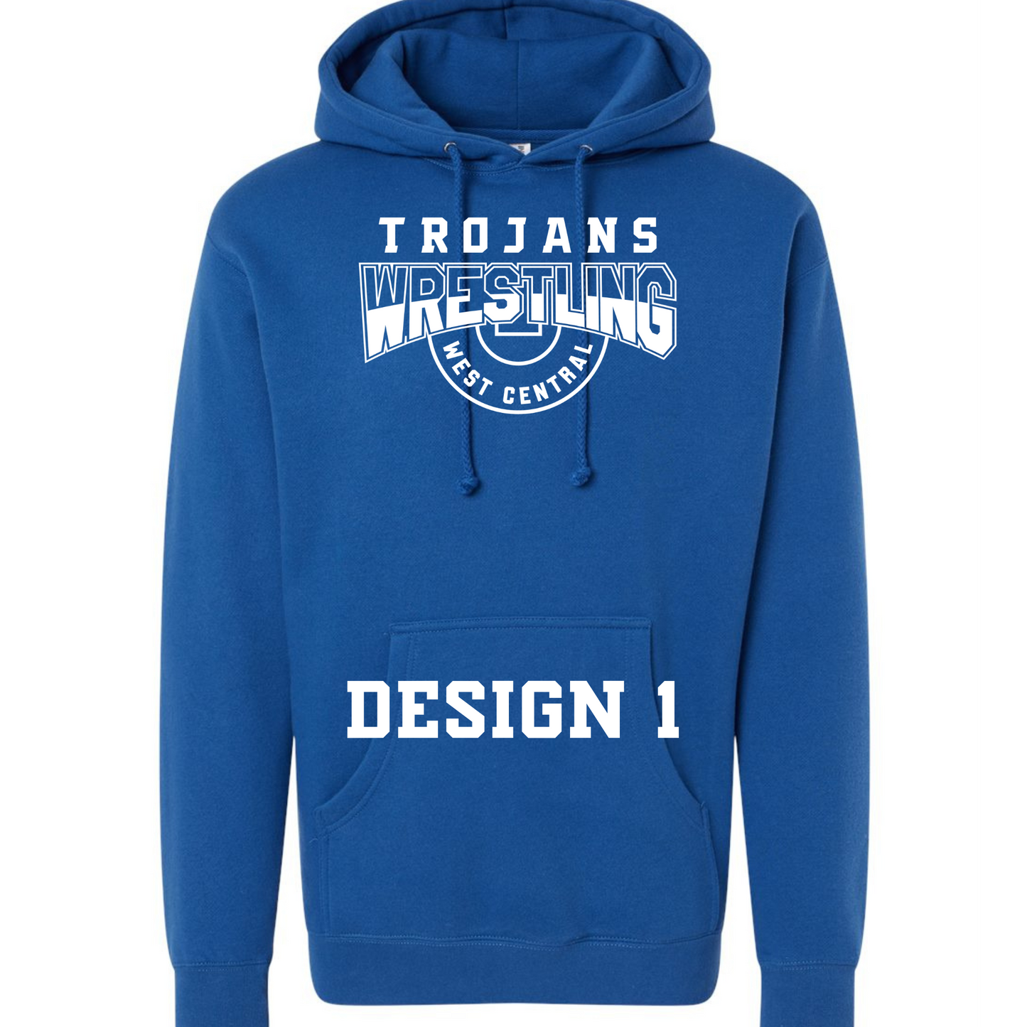 WC Wrestling - Heavyweight Hooded Sweatshirt - IND4000