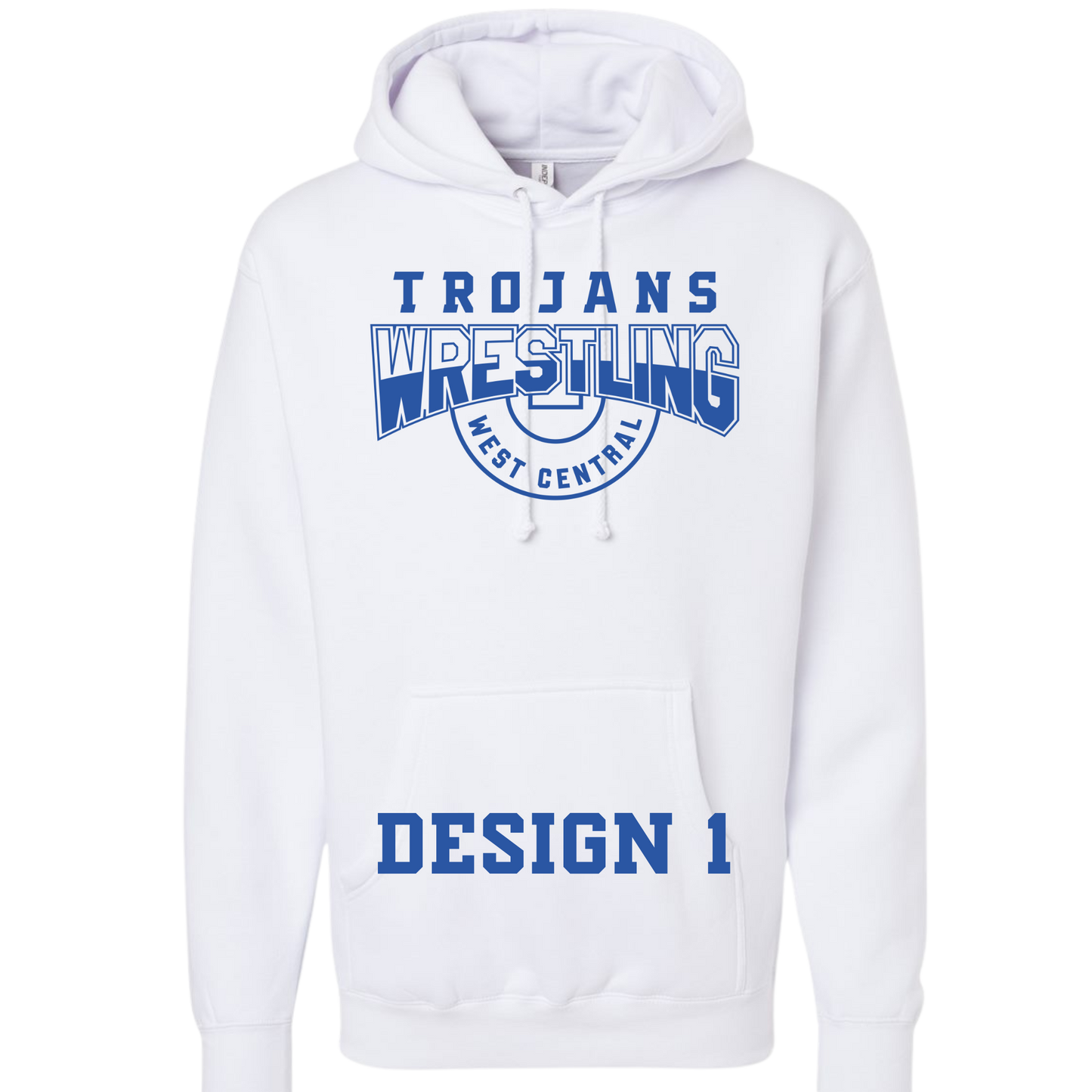 WC Wrestling - Heavyweight Hooded Sweatshirt - IND4000