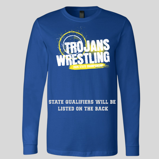 2026 State Wrestling WC Long Sleeve T-shirt