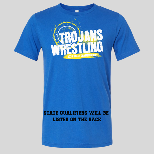 2026 State Wrestling WC Tshirt