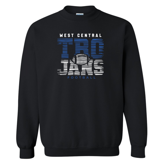 2025 WC Football Crewneck Gildan